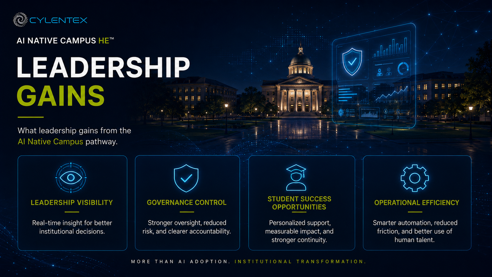 AI Native Matrix executive summary at a glance